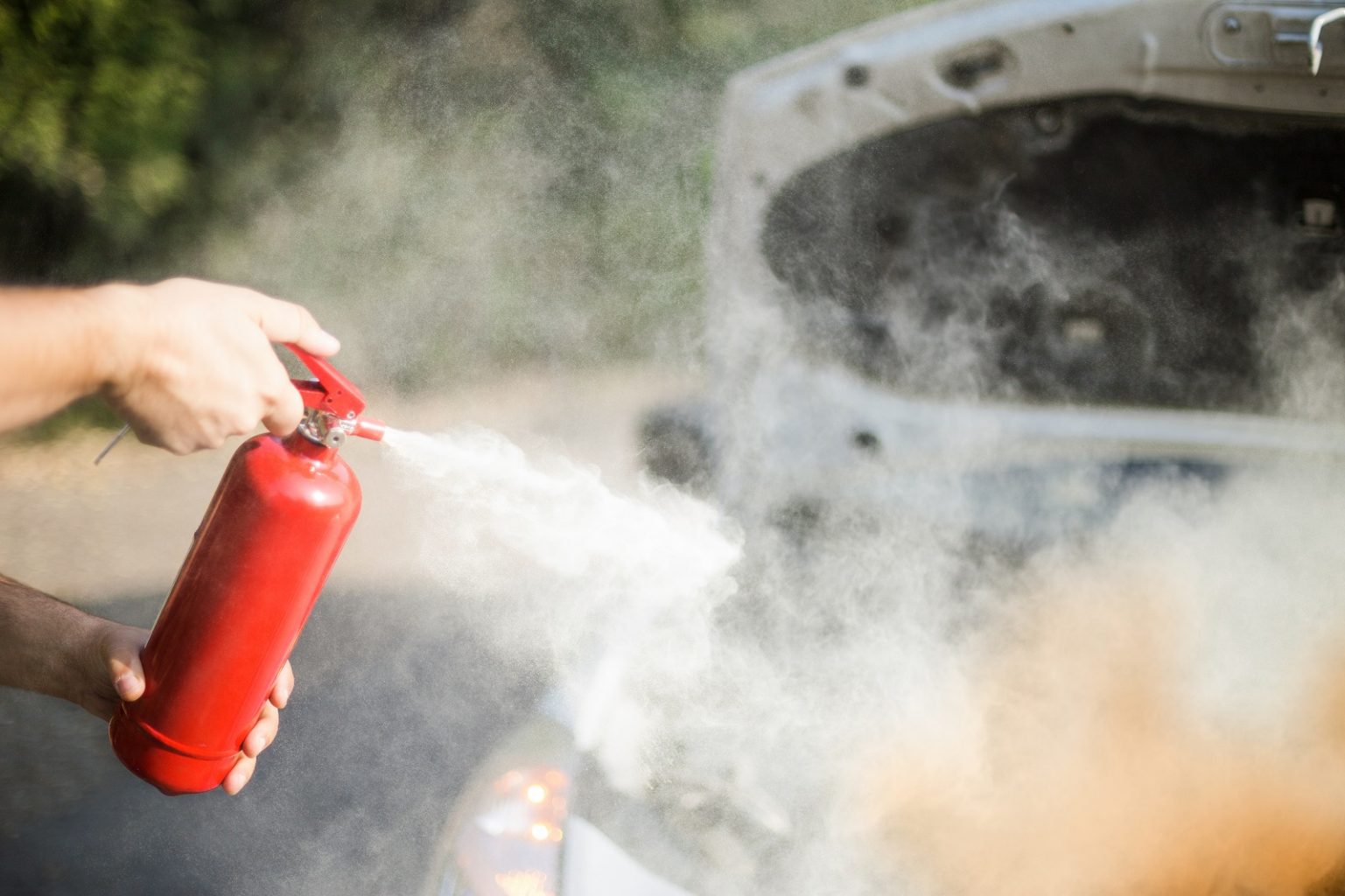 car fire extingusher