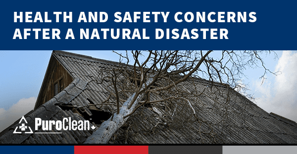 Health and Safety Concerns After a Natural Disaster
