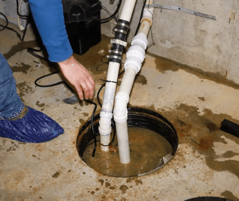 PuroClean water damage removal expert cleaning flooded basement